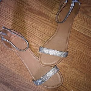 Ankle strap sandals NWOT